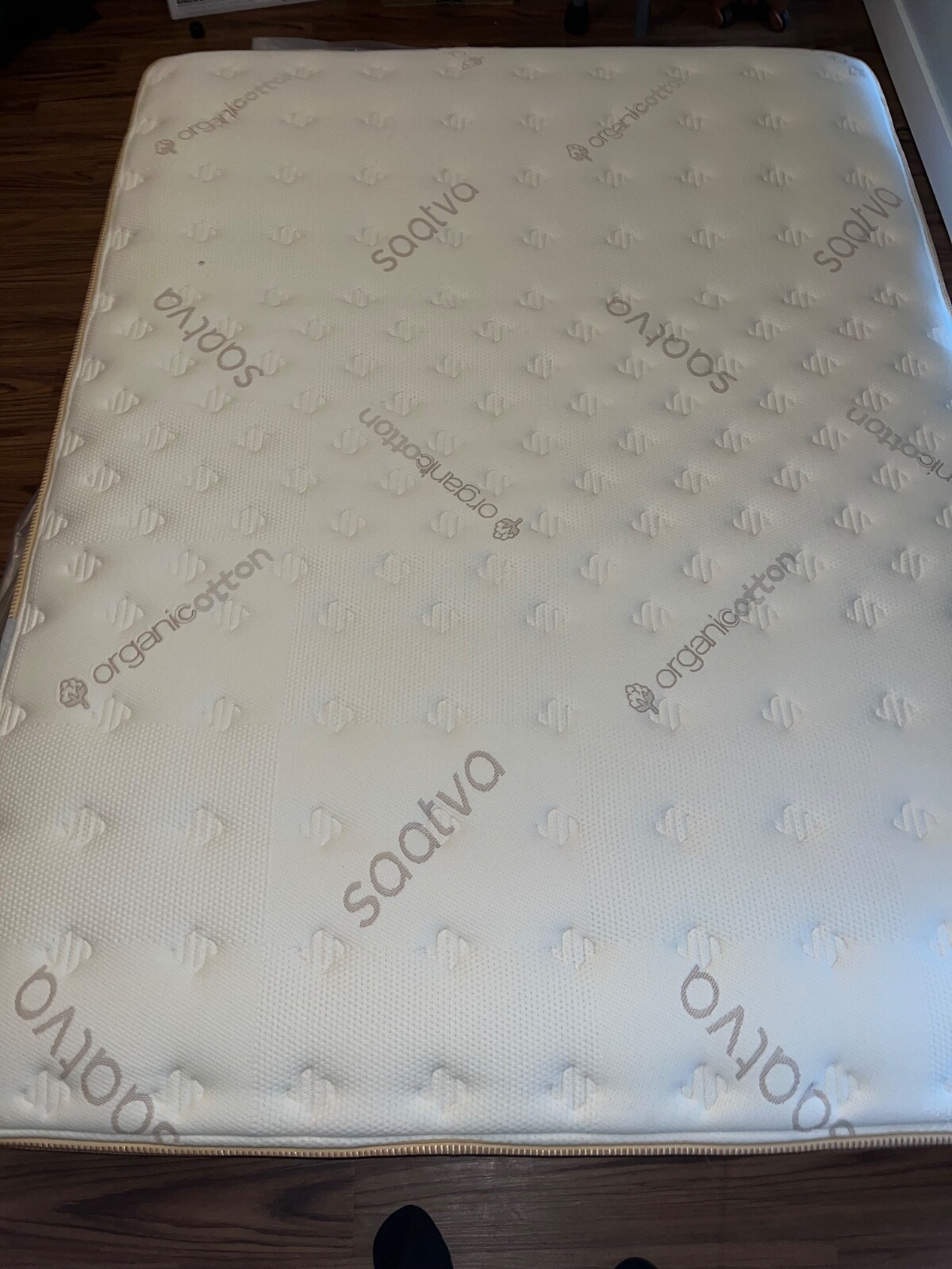 Saatva Classic Organic Cotton USA Made Mattress (14.5″- LUXURY FIRM)