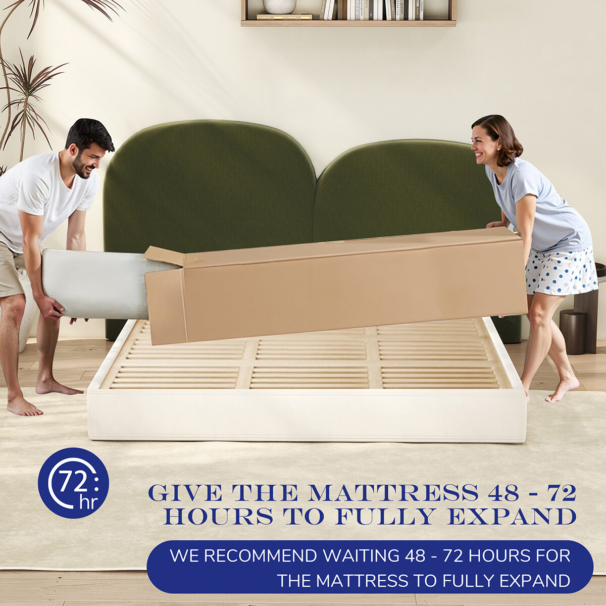 12″14″ Hybrid Mattress In A Box Gel Memory Foam Spring Twin Full Queen King Size