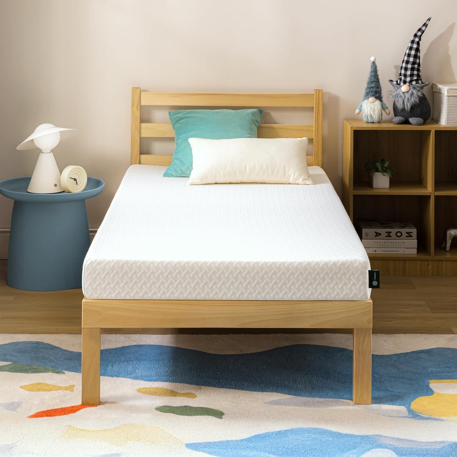 5 Inch Twin Cooling Essential Memory Foam Mattress Fiberglass Free Breathable