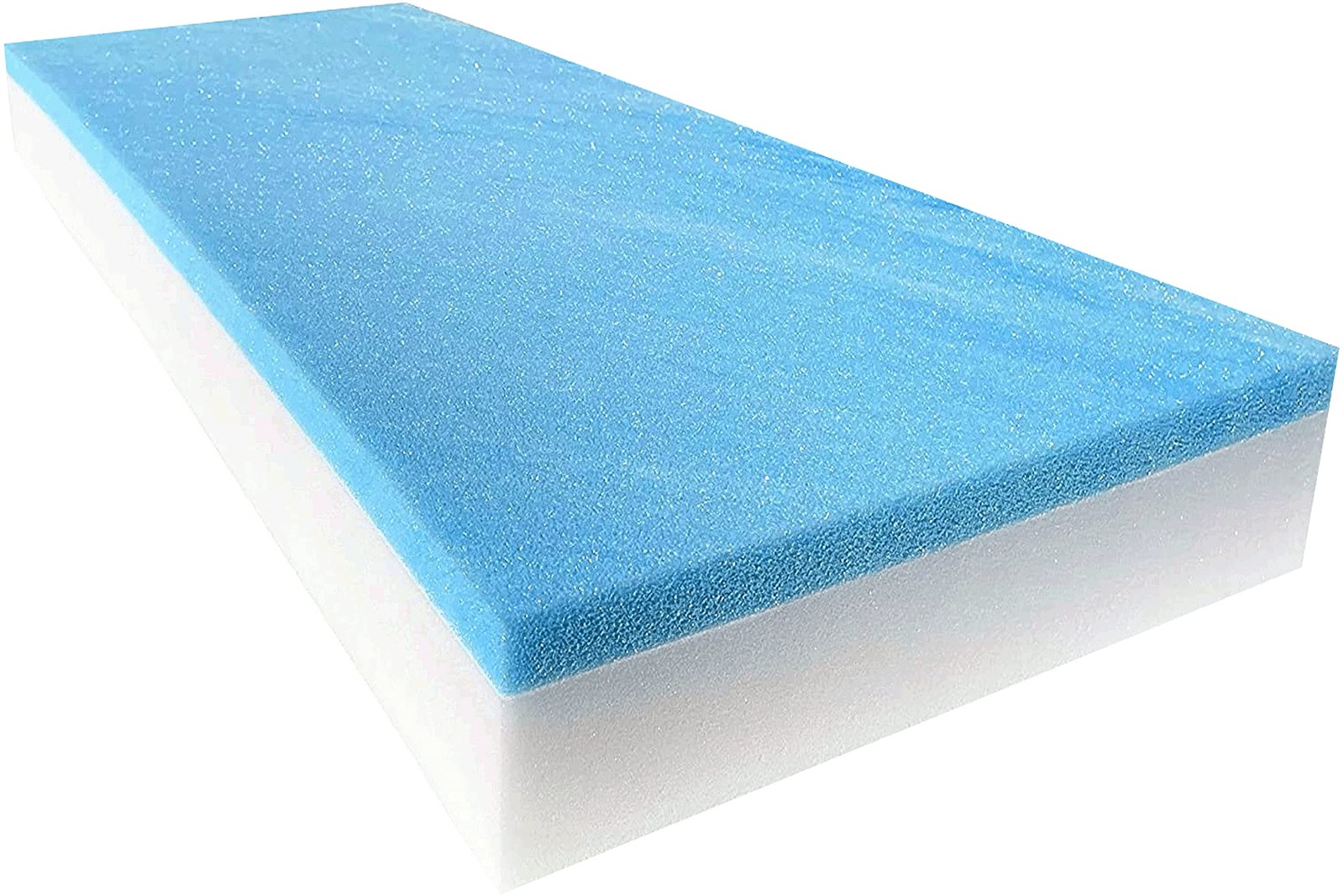 6″x24″x72″ Memory Foam Bench Cushion Medium Firm (Seat , Upholstery Sheet, Up…