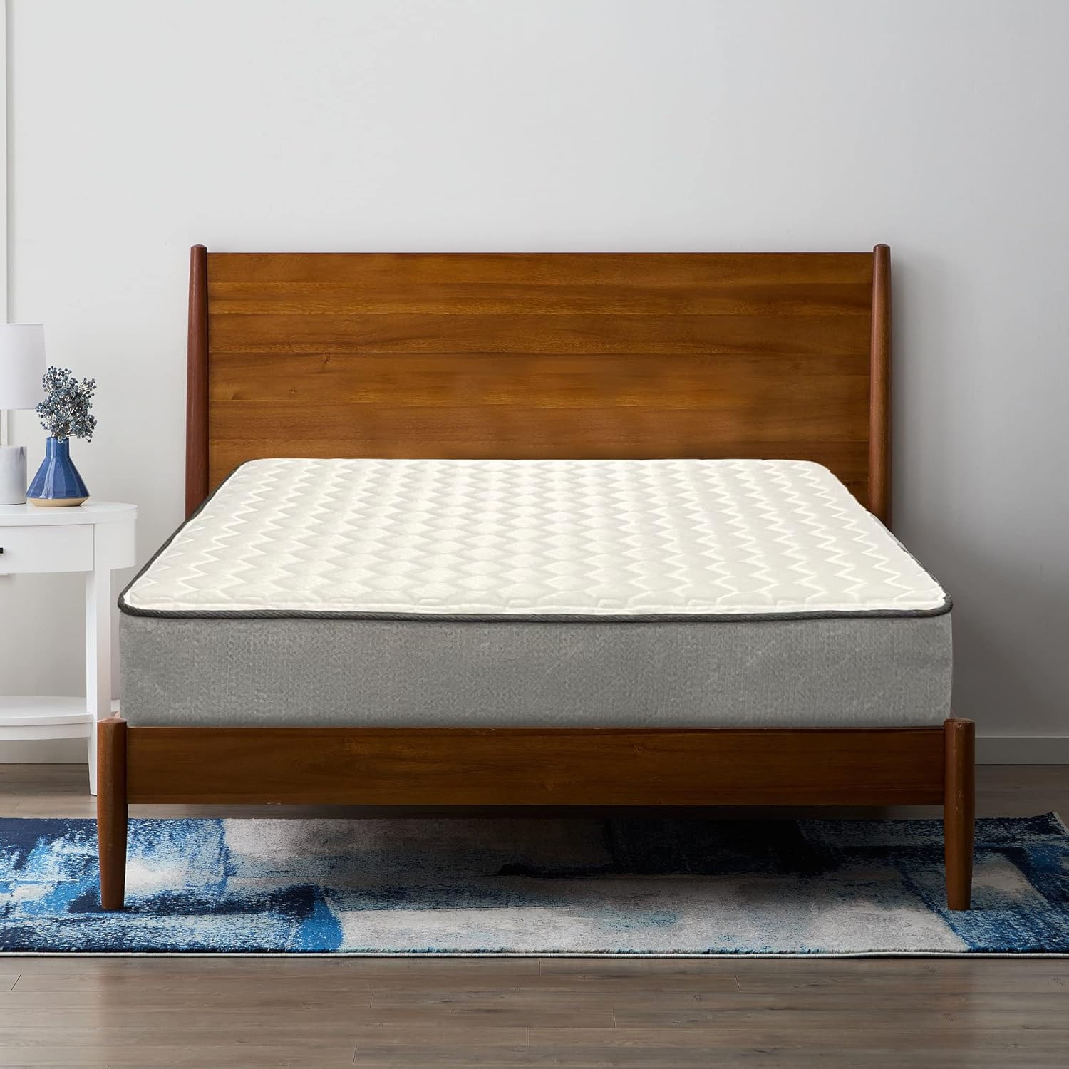 Medium Firm Tight Top High Density Poly Foam Rolled Mattress for RV, Cot, Foldin