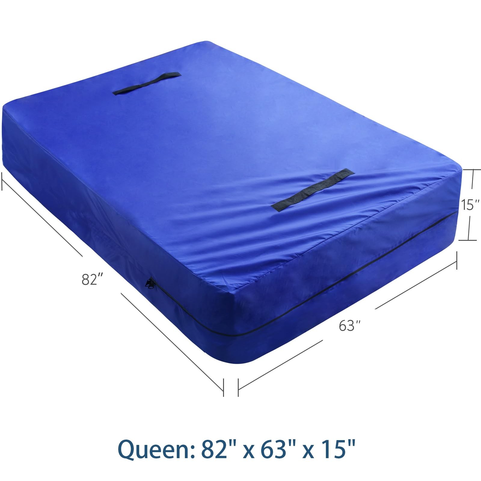 Queen Mattress Bag for Moving and Storage, Size Queen, Blue