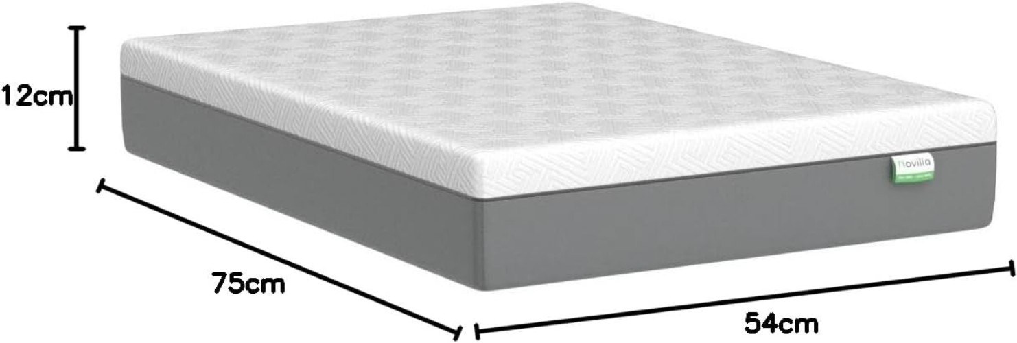 Cool Night Sleep & Pressure Relief Full Mattress – 12 Inch
