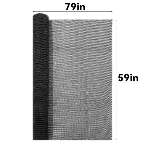 Breathable Mattress Underlay, Queen Size 3D Air Meshfiber Under Mattress Pad,