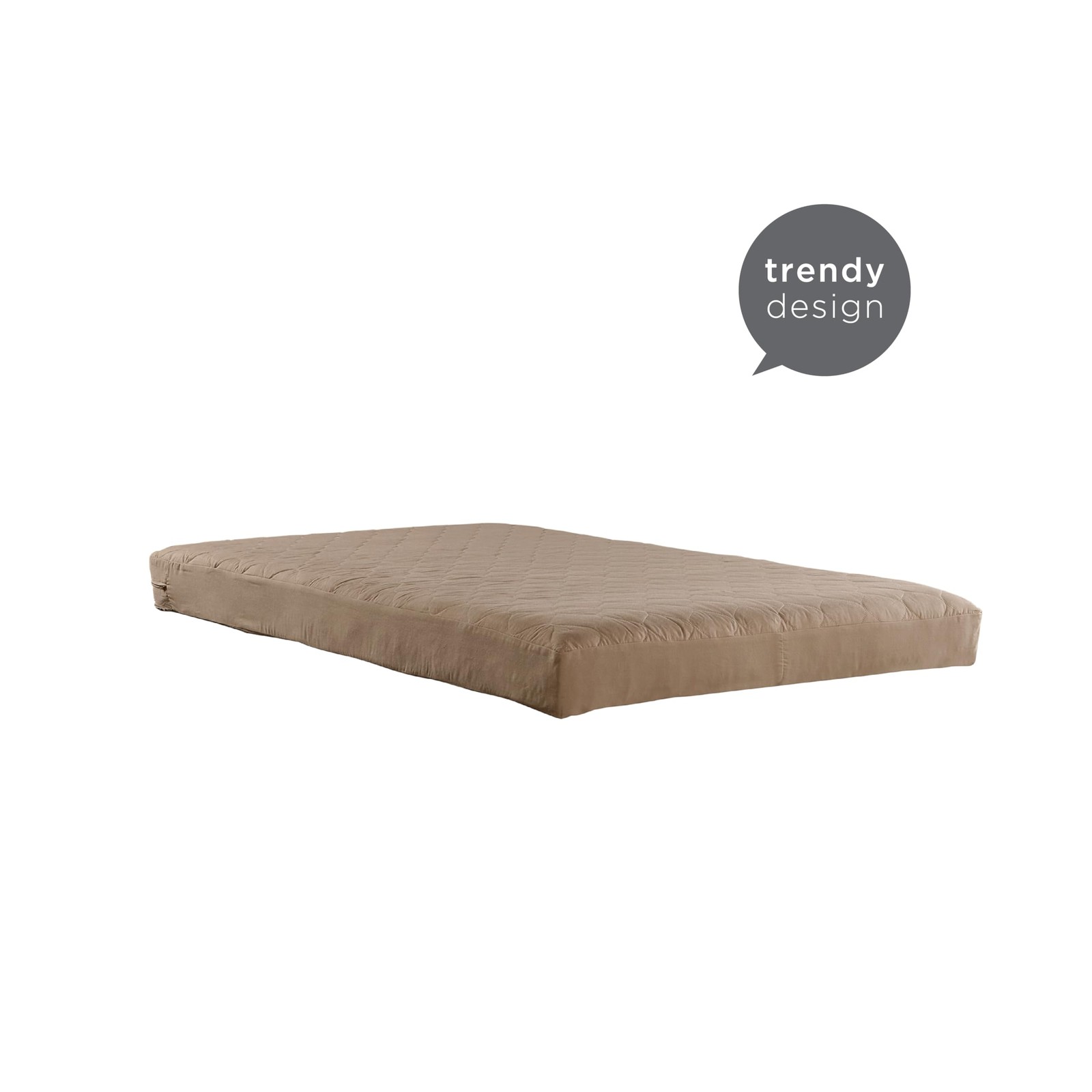 DHP Dana 6 Inch Quilted Twin Mattress with Removable Cover and Thermobonded Poly