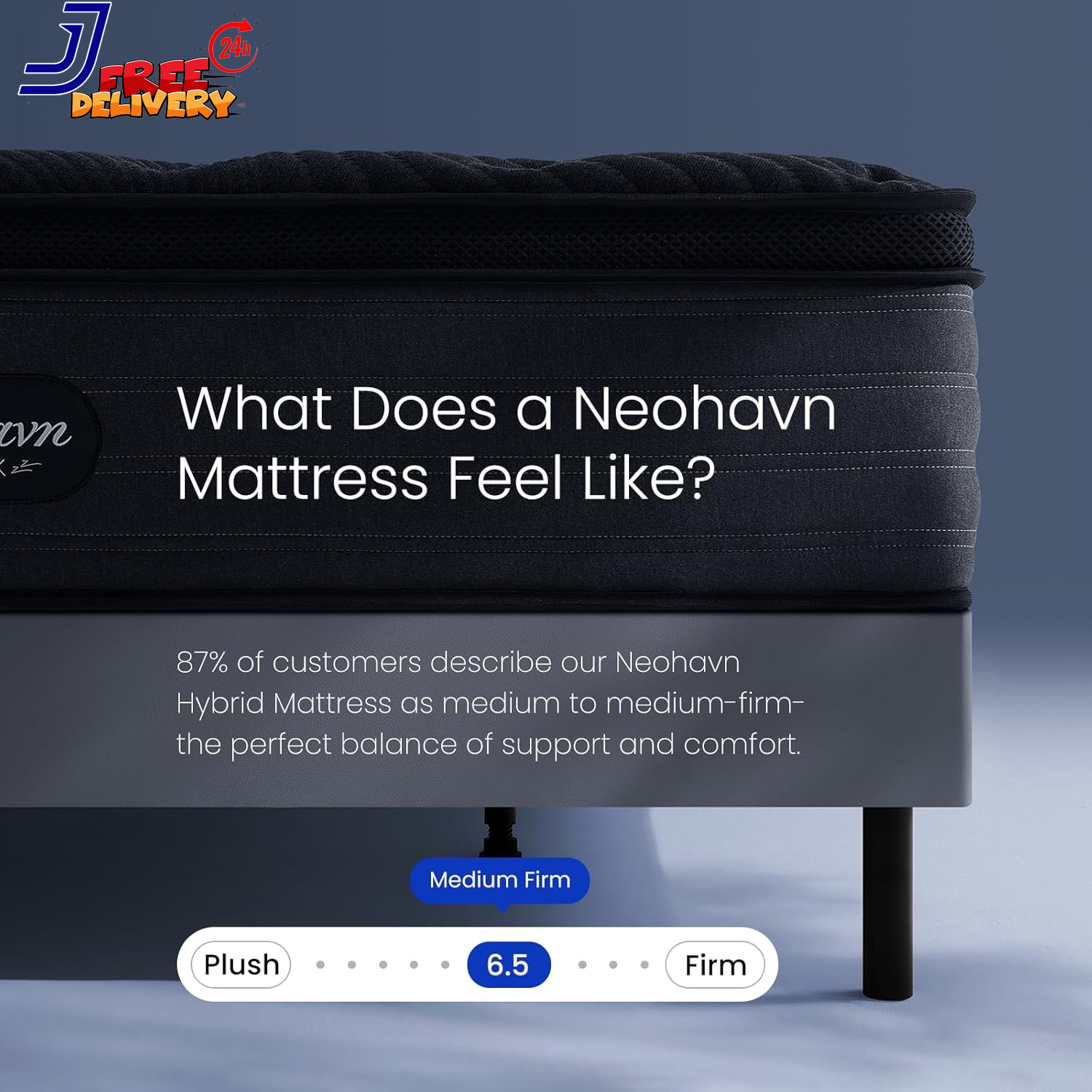 Short Queen Mattress 12 Inch Cooling Gel Memory Foam Medium Firm Hybrid RV Matt