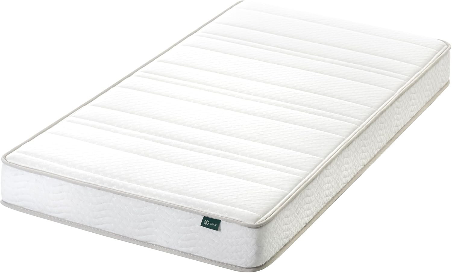 8 Inch Foam and Spring Hybrid Mattress [New Version], Twin, Fiberglass Free, …