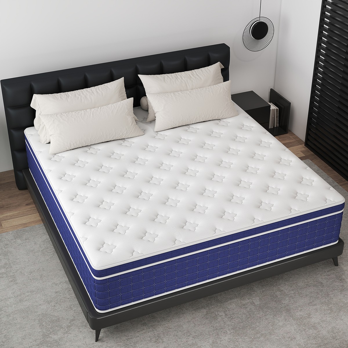12/14 Inch Mattress Twin Full Queen King Size Medium Firm Soft Mattress in a box