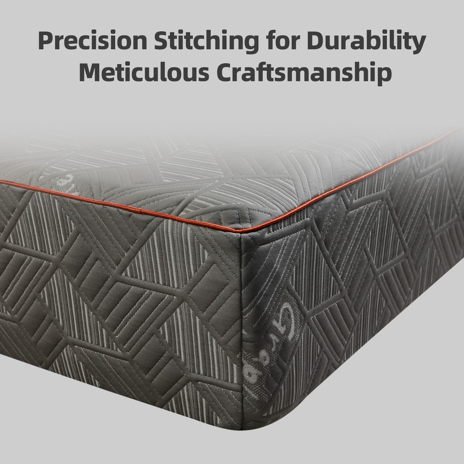 10 Inch Queen Size Mattress Breathable & Sterilizing, High Rebound Foam Comfort