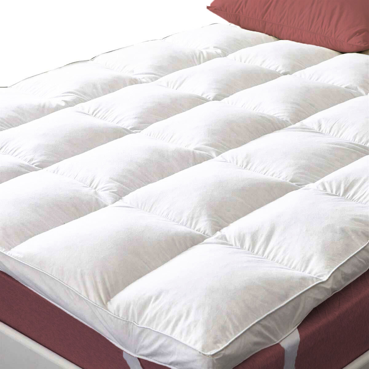 Mattress Topper 5cm Thick Luxury Soft Hotel Quality Microfiber Anti Allergy