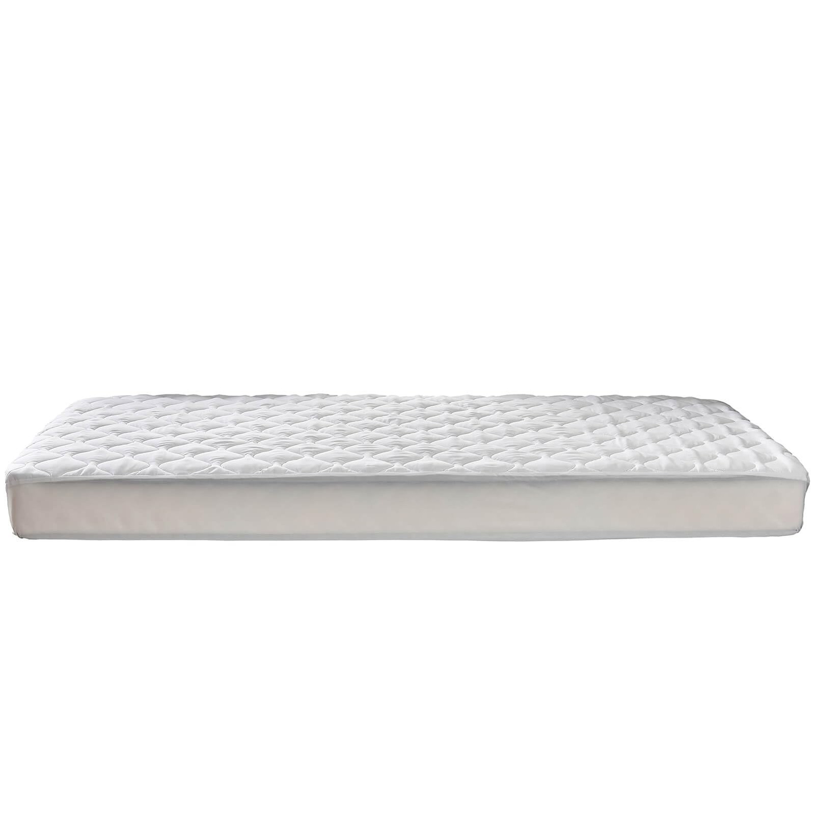 Waterproof Quilted RV Bunk Mattress Bunk=Narrow Twin (30×75), White