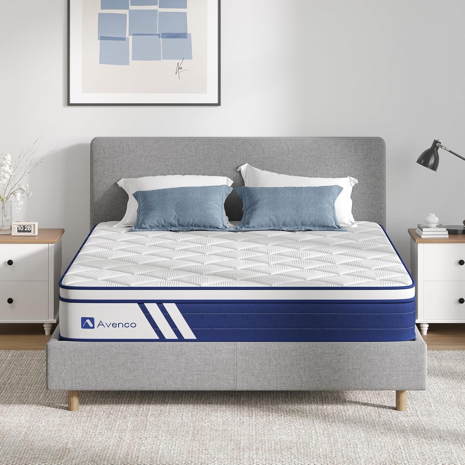Twin Mattress 6 Inch Twin Size Mattress in a Box Kids Medium Firm Hybrid