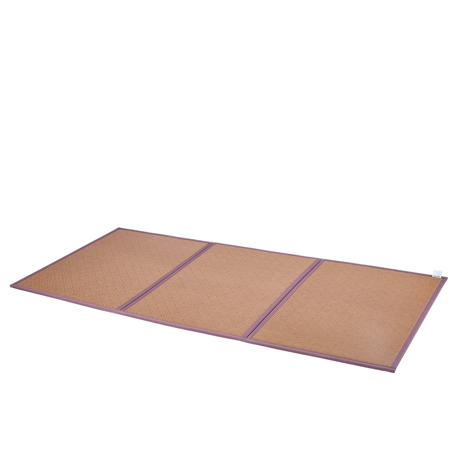 Japanese Tatami Mat 80 x 39 in Foldable Natural Rattan Tatami Mattress