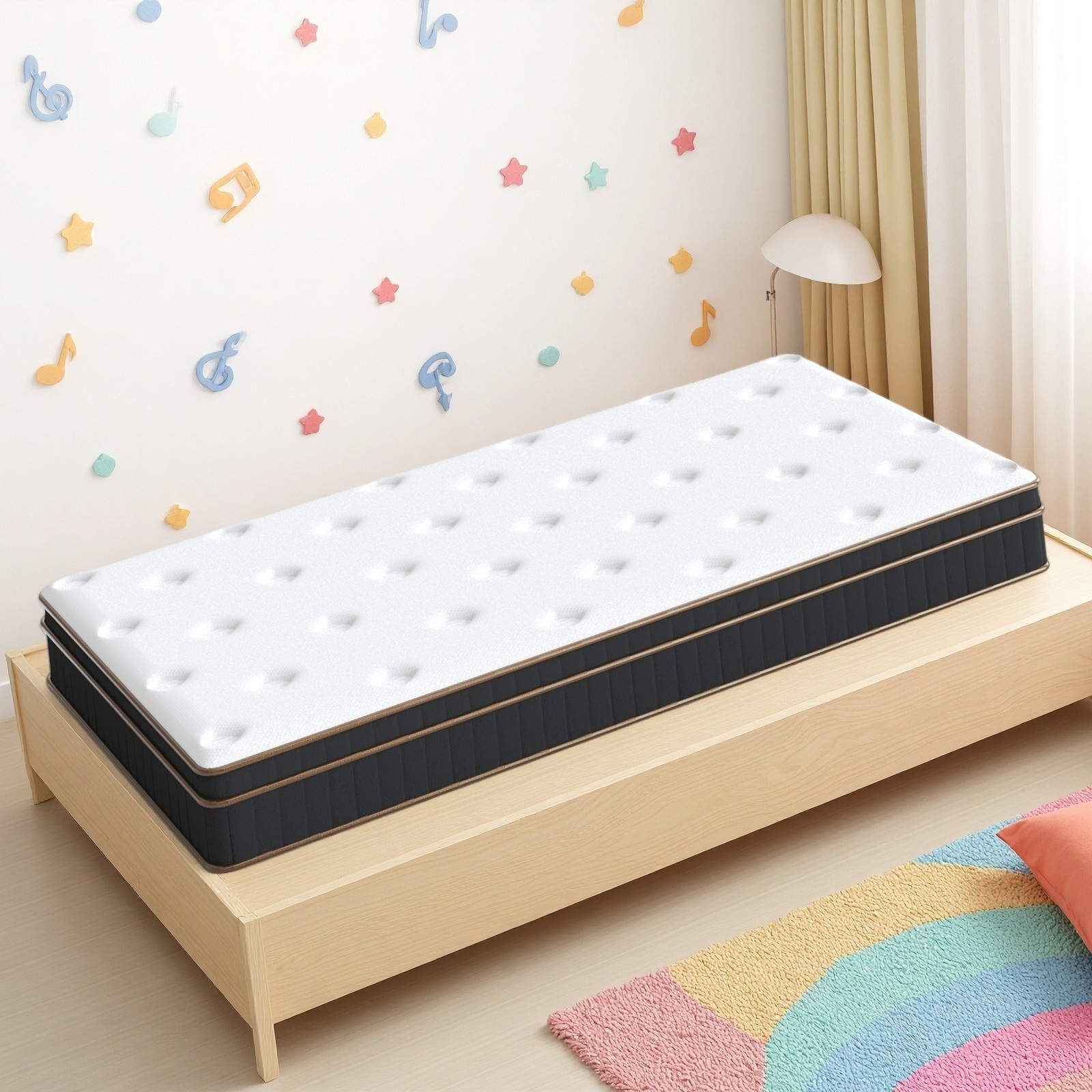 Twin Innerspring Mattress 10″ – Medium Firm Breathable For Dorms Guests