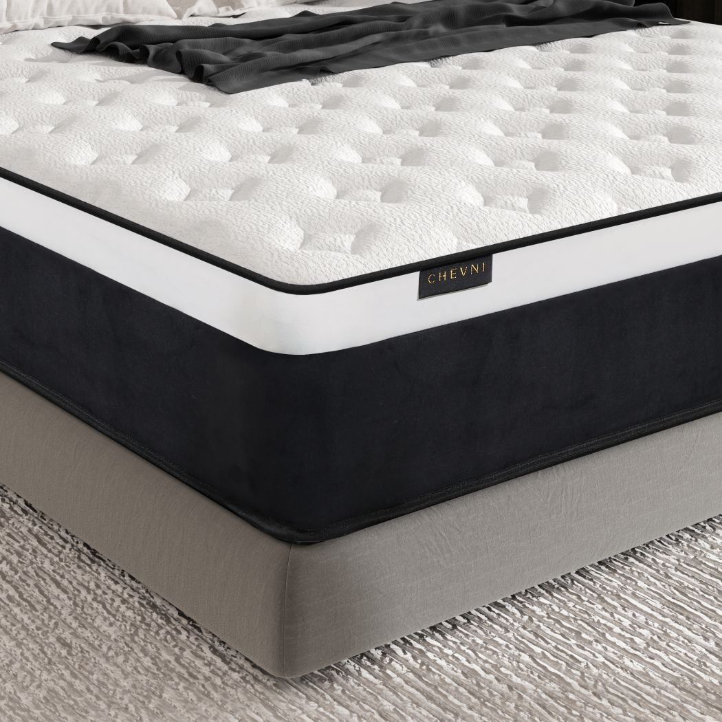 14 Inch Queen Size Mattress Hybrid Memory Foam Pocket Spring Mattress in A Box