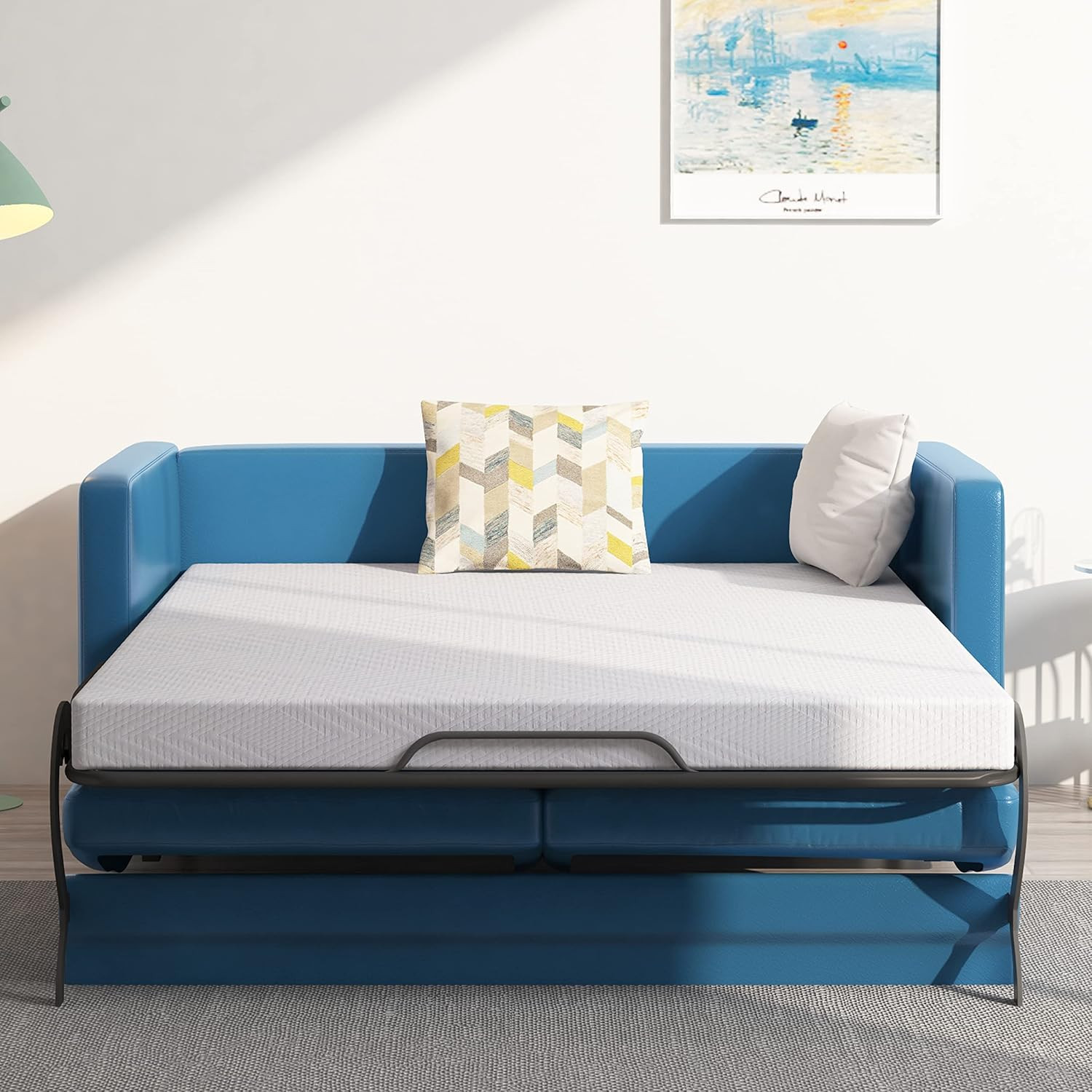 EGOHOME Queen Memory Foam Replacement Mattress Sleeper 4.5-Inch for Convertible