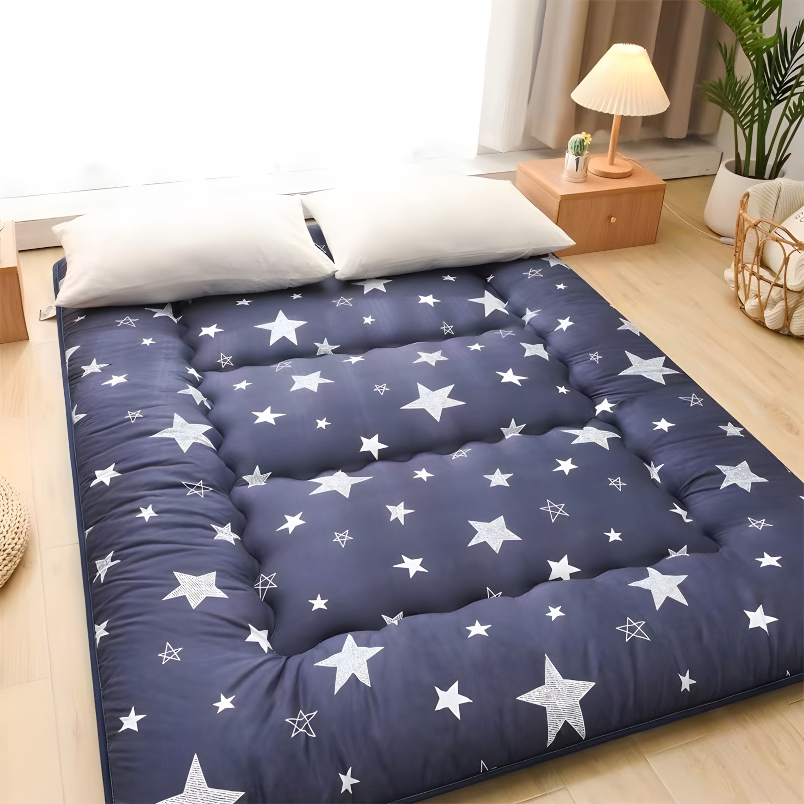 Japanese Sleeping Floor Mattress Foldable Roll Up Futon Tatami Mat for RV Home