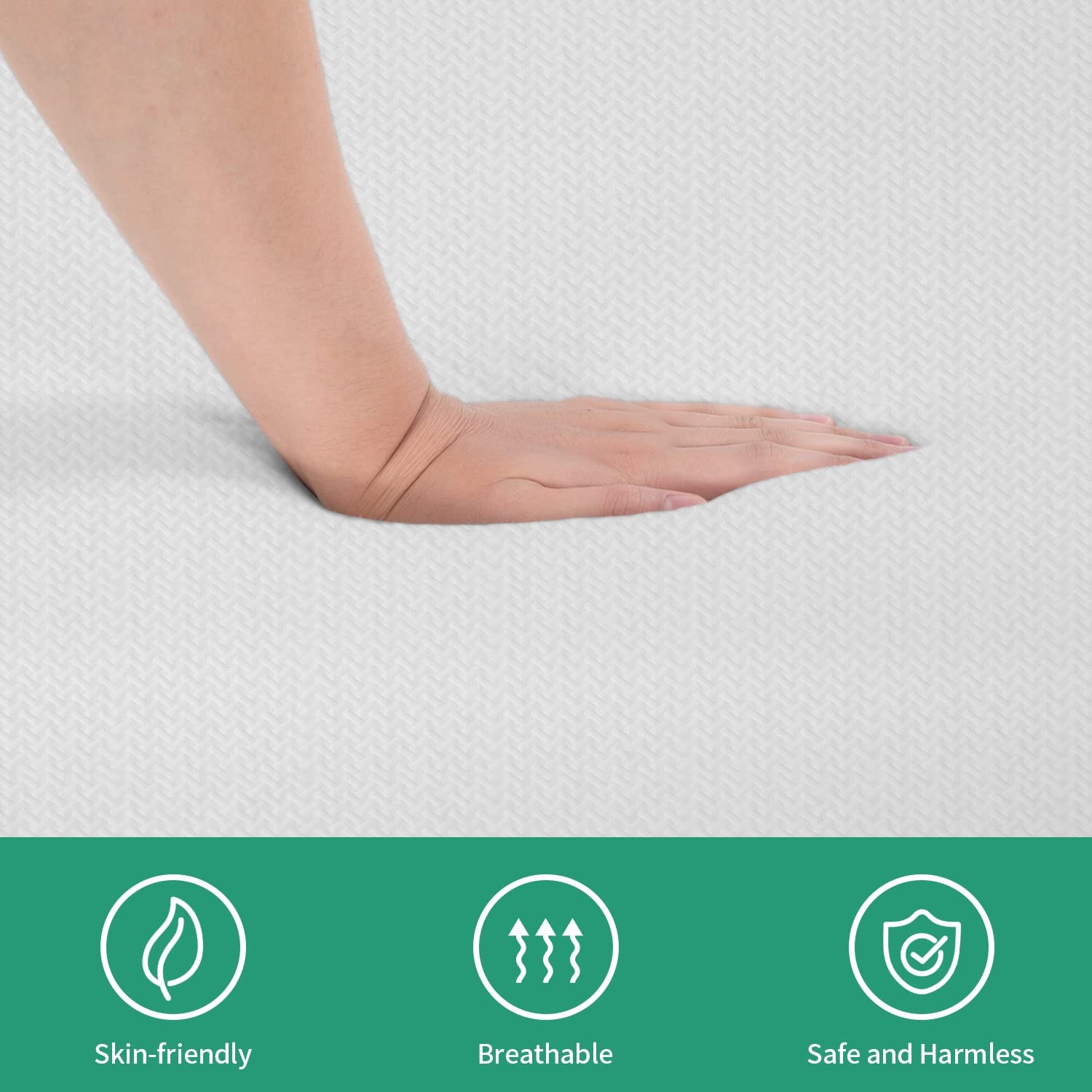 12 Inch Green Tea Memory Foam Mattress,Bed-in-a-Box Medium Firm Mattress Cert…