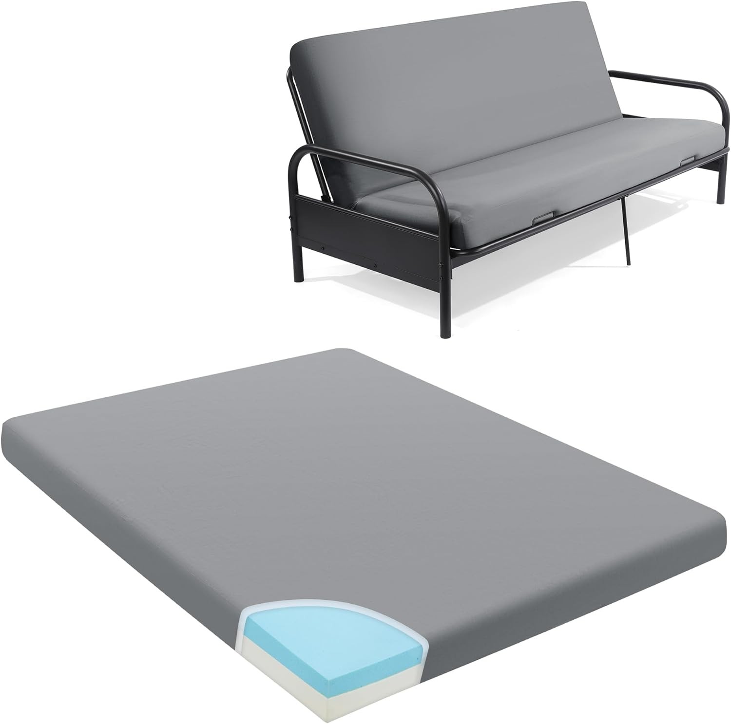 Memory Fo Futon Mattr, Foldable Sofa Bed Mattr with