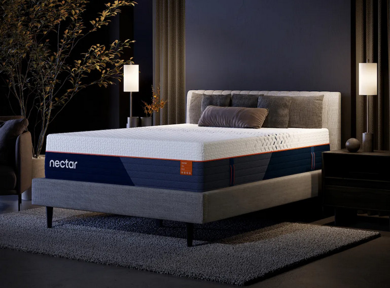 Nectar Ultra Memory Foam Mattress – Medium Firm – King – 15″ – Ergonomic Support