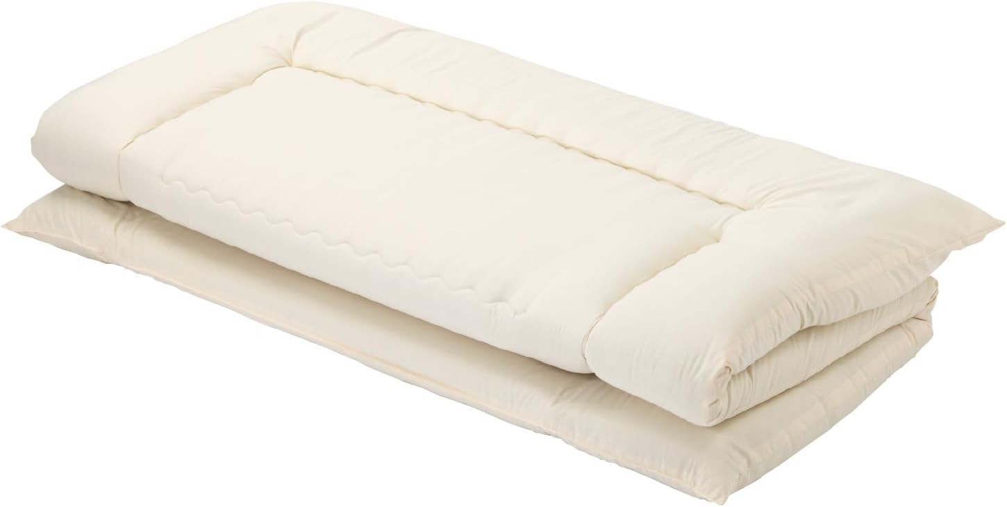 Japanese Futon Floor Mattr, Firm-Core SHIKIBUTON, Made in Japan
