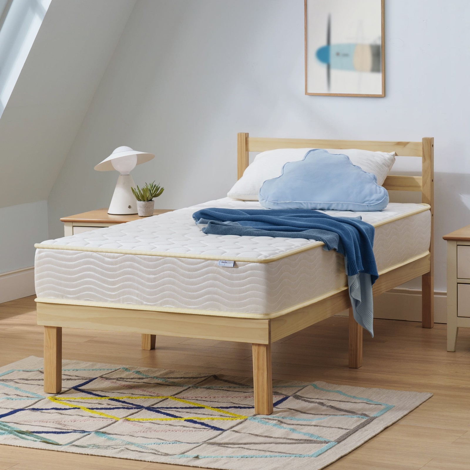 6″ Innerspring Tight Top Mattress with Gel Foam, Twin