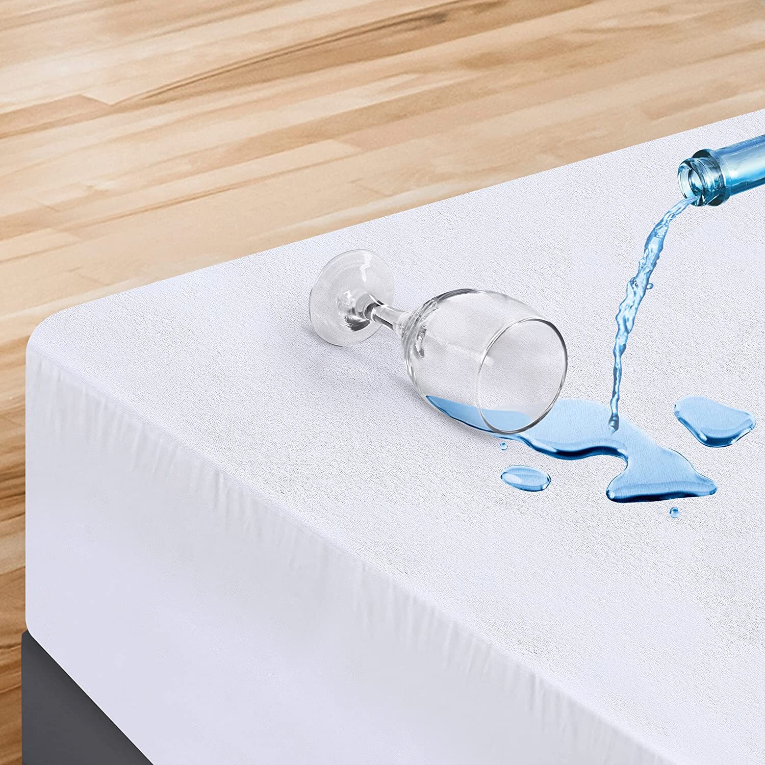 200 GSM Premium Waterproof Terry Mattress Protector Utopia Bedding