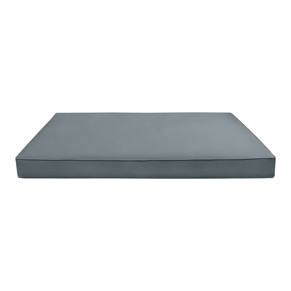 Same Pipe 6″ FULL 75x54x6 Velvet Indoor Daybed Mattress |COVER ONLY|-AD347