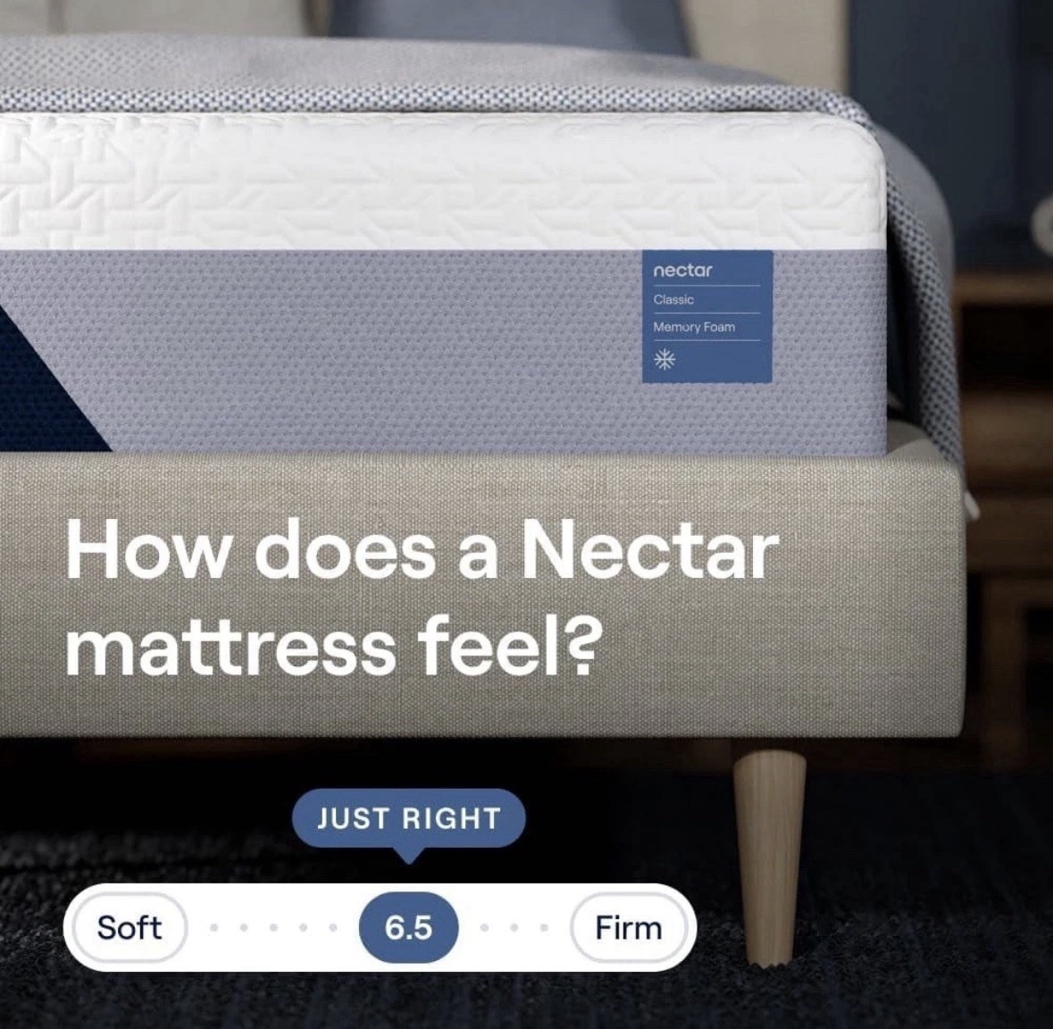 Nectar Classic Memory Foam Mattress Queen 12” (BRAND NEW)