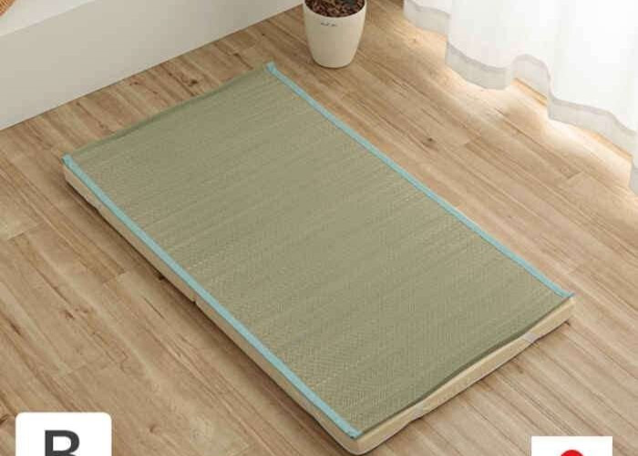 IKEHIKO Japanese Igusa Tatami Mat Foldable Cool Antibacterial 70×120 NEW