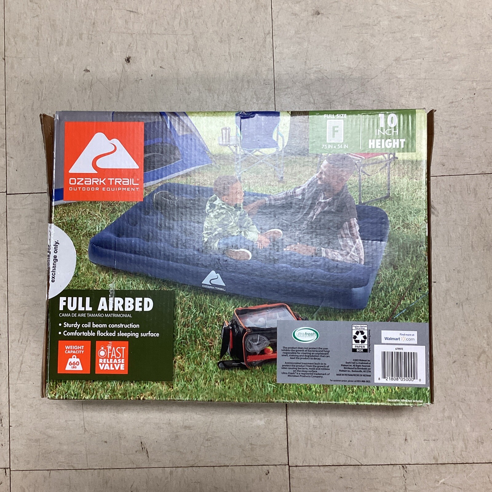 Ozark Trail Air Mattress King Airbed 10″ 80″ X 76″ BRAND NEW