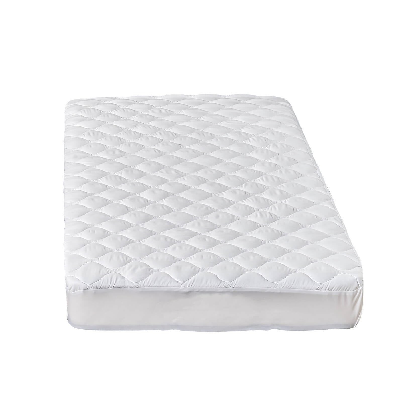 Waterproof Quilted RV Bunk Mattress Bunk=Narrow Twin (30×75), White