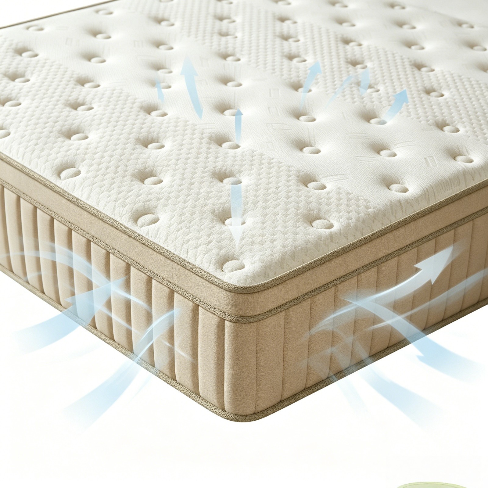 12″ 14″ Twin Full Queen King Mattress Gel Memory Foam Hybrid Spring Bed In a Box
