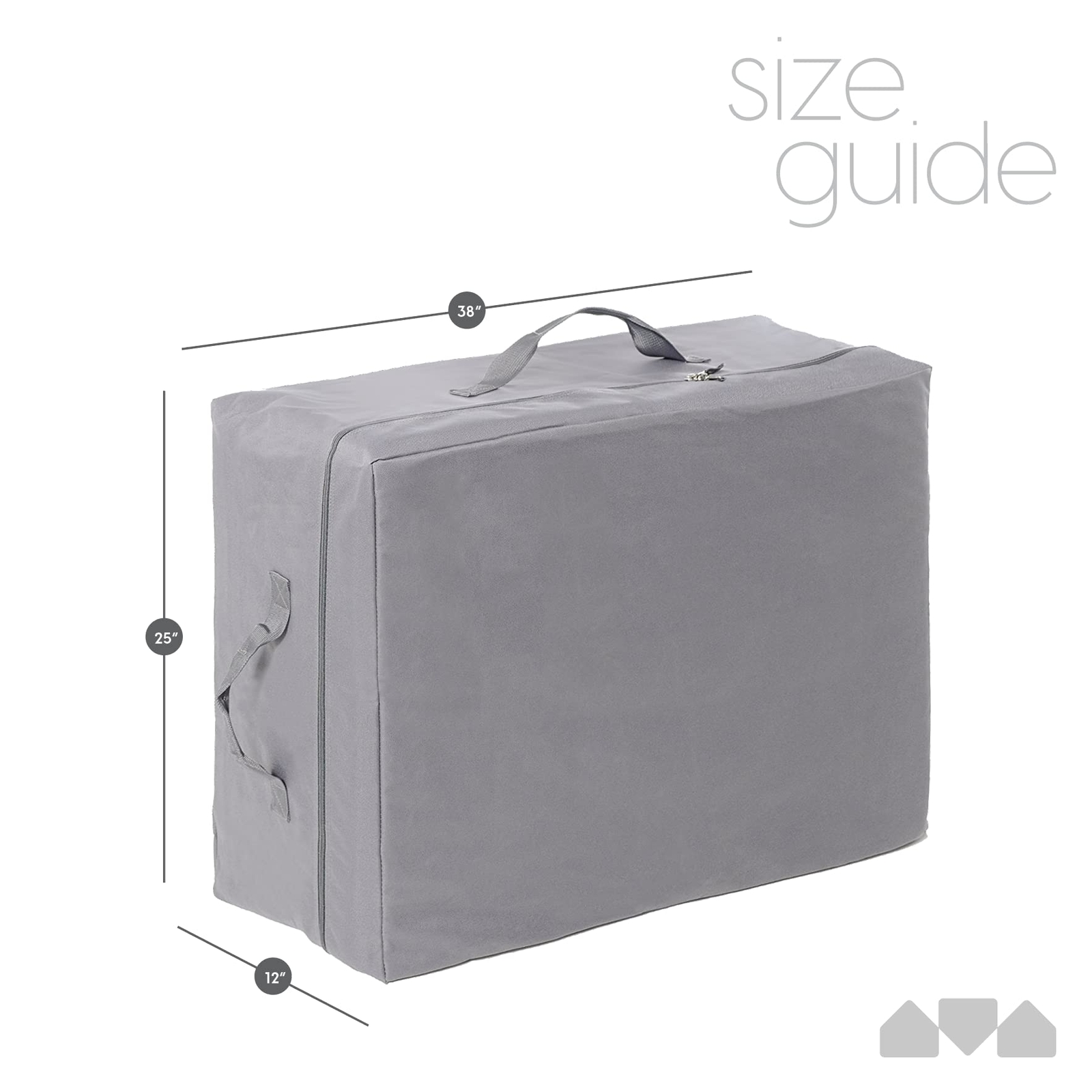 Milliard Carry Case Tri-Fold Mattress 4 inch Twin Does Not Fit 6 inch