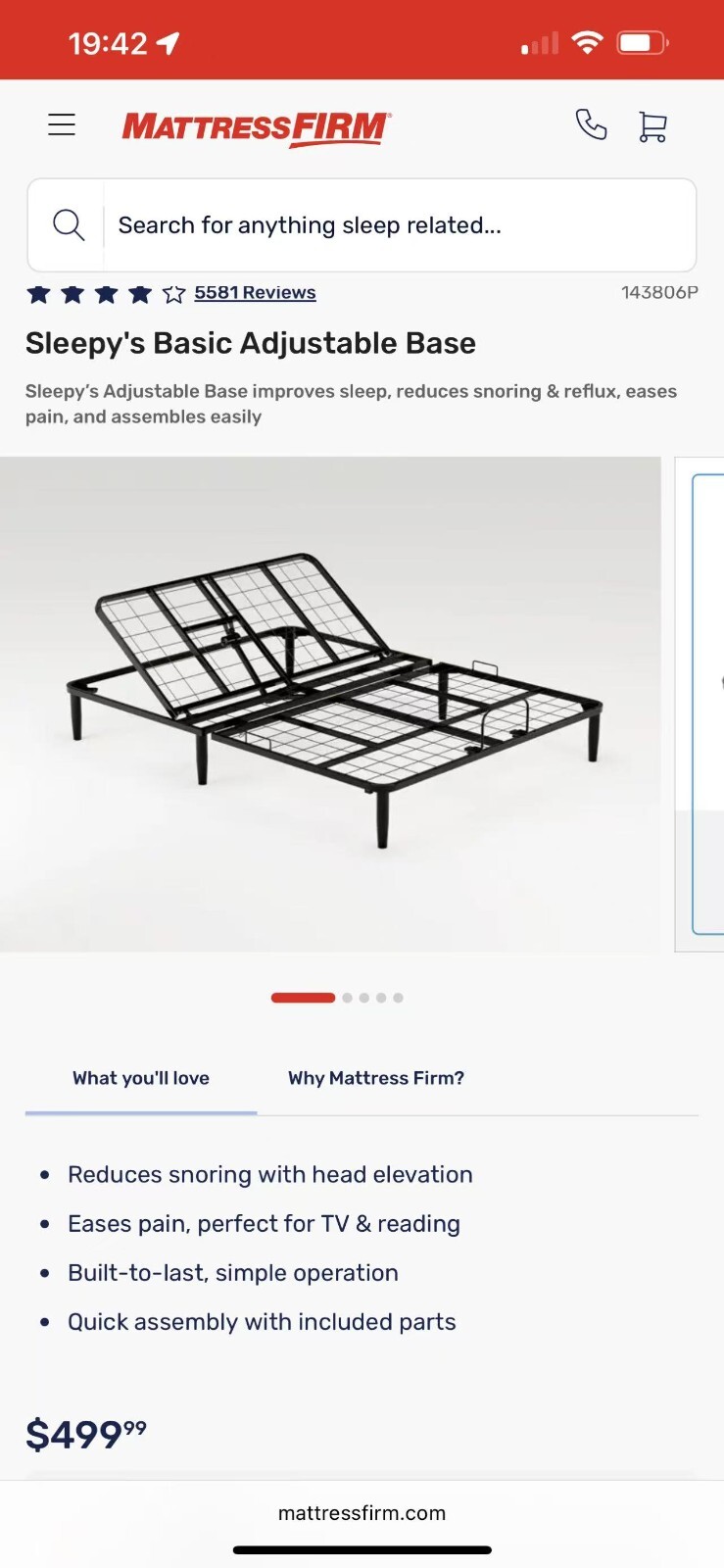 king size adjustable mattress base