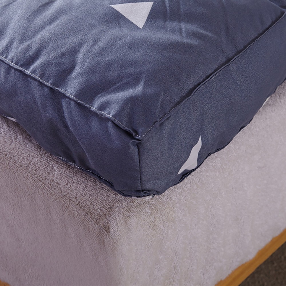 Quilted Mattress Pad Soft Cooling Mattress Topper Sleeping Pad Full/Queen/King