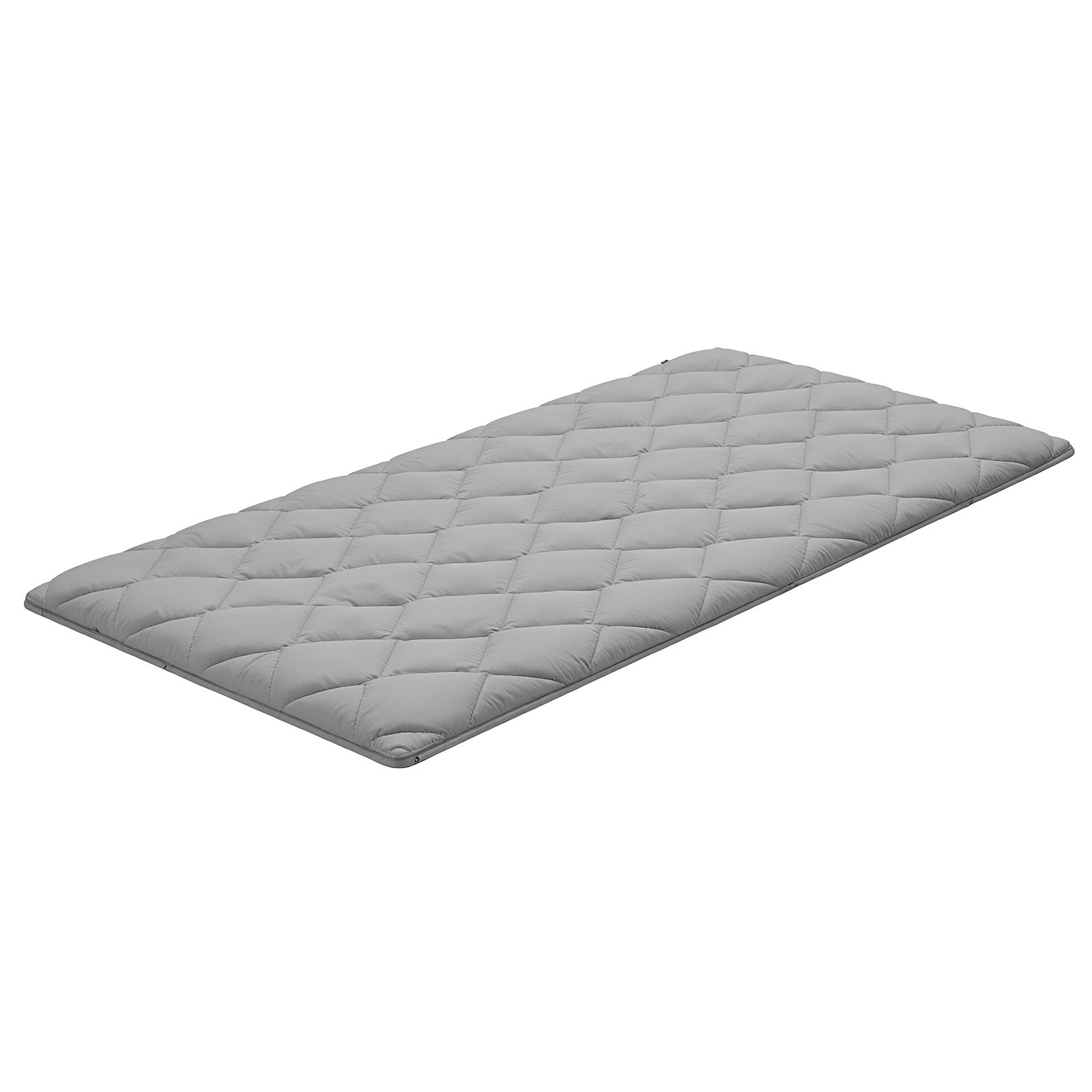 Uimoso Japanese Twin Tatami Mattress Foldable Futon with Storage Bag in Gray