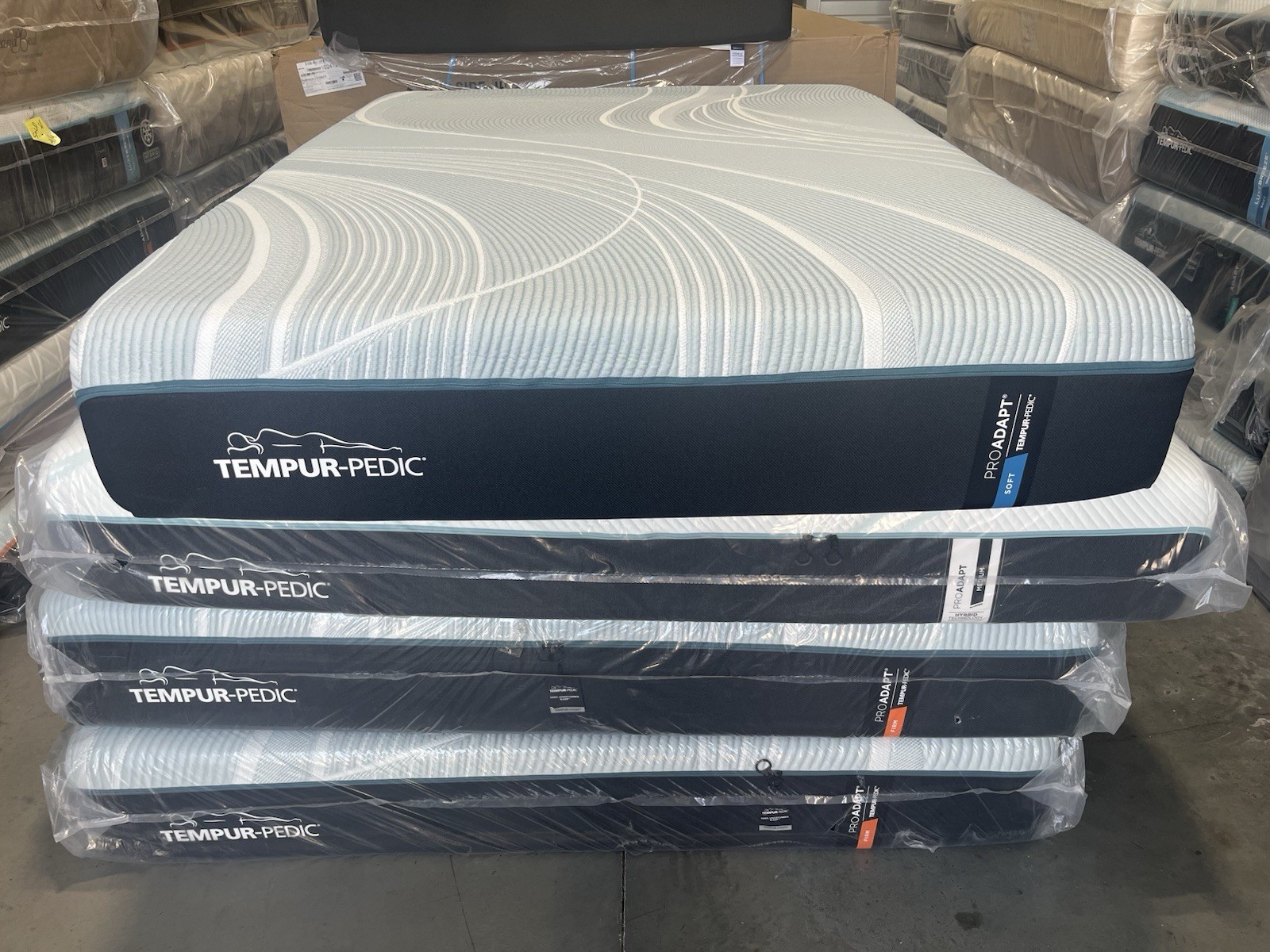 New Tempurpedic Pro Adapt Soft King Mattress MSRP 3,999.00 ProAdapt Tempur-pedic