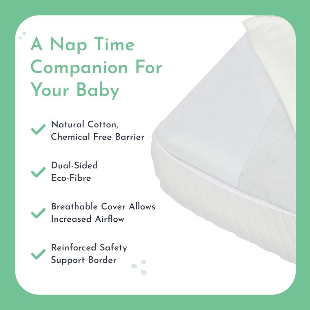 Evolur Sleep, Comfort Lite Plus Fiber Crib And Toddler Mattress I…