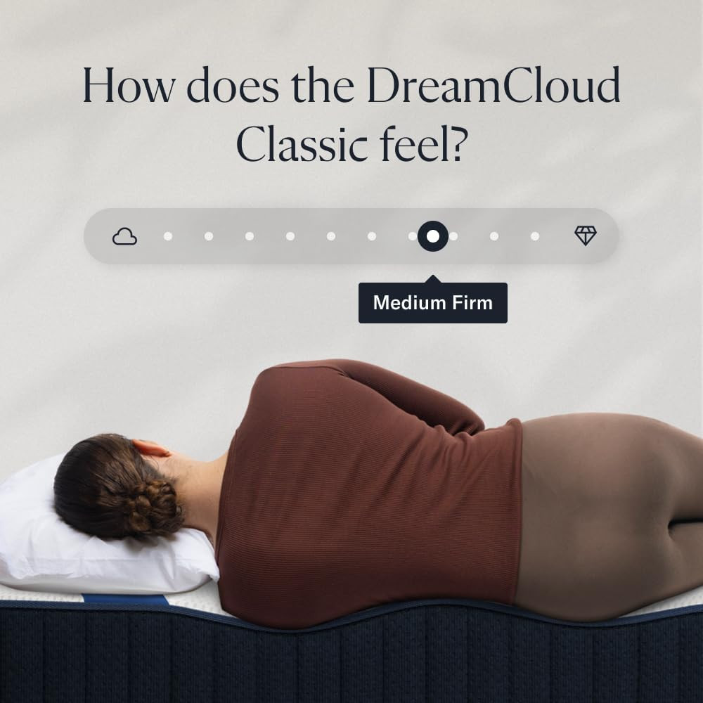 Classic 12″ Queen Mattress – Memory Foam – 365 Night Trial – Back Pain Relief –