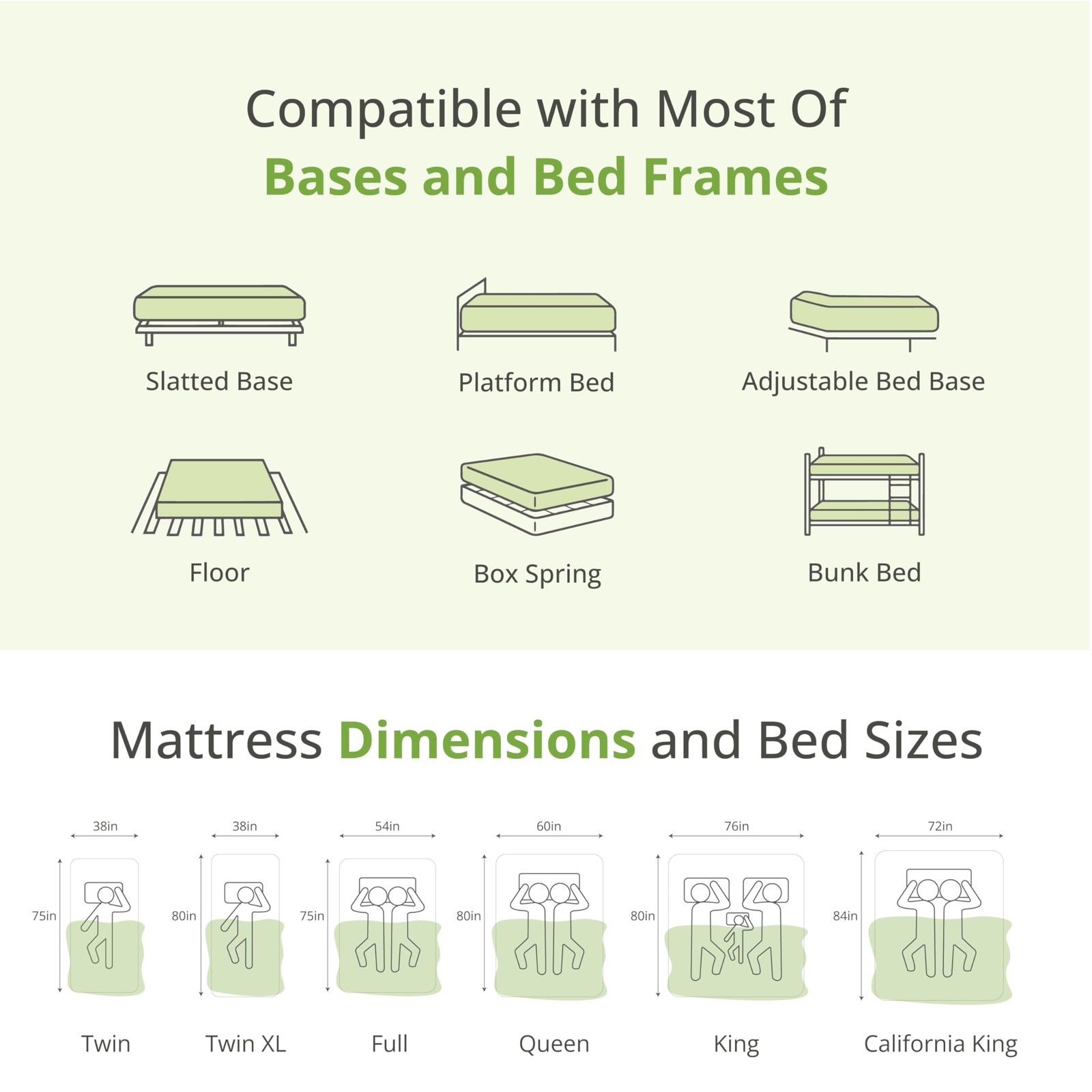 EGOHOME Twin XL Memory Foam Mattress, 6 Inch Bed Mattress in a Box with Cooli…