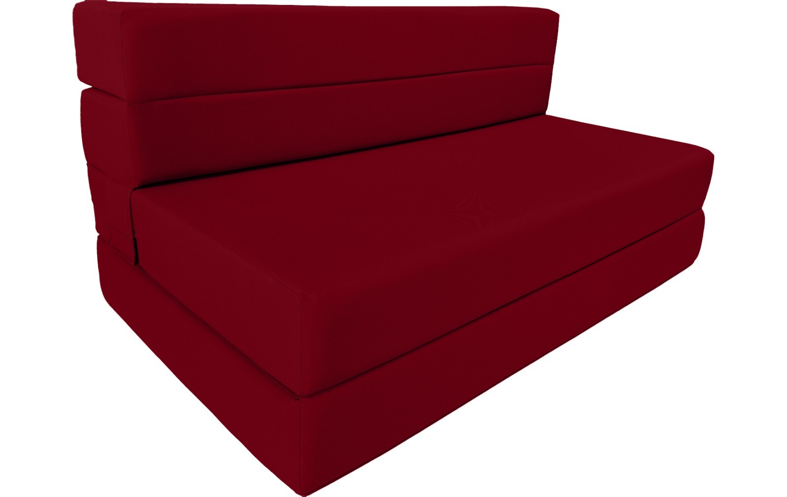 Folding Foam Mattress, Chair Lounger, Studio Guest Sleeper Sofa Bed, 80 x 39 x 6