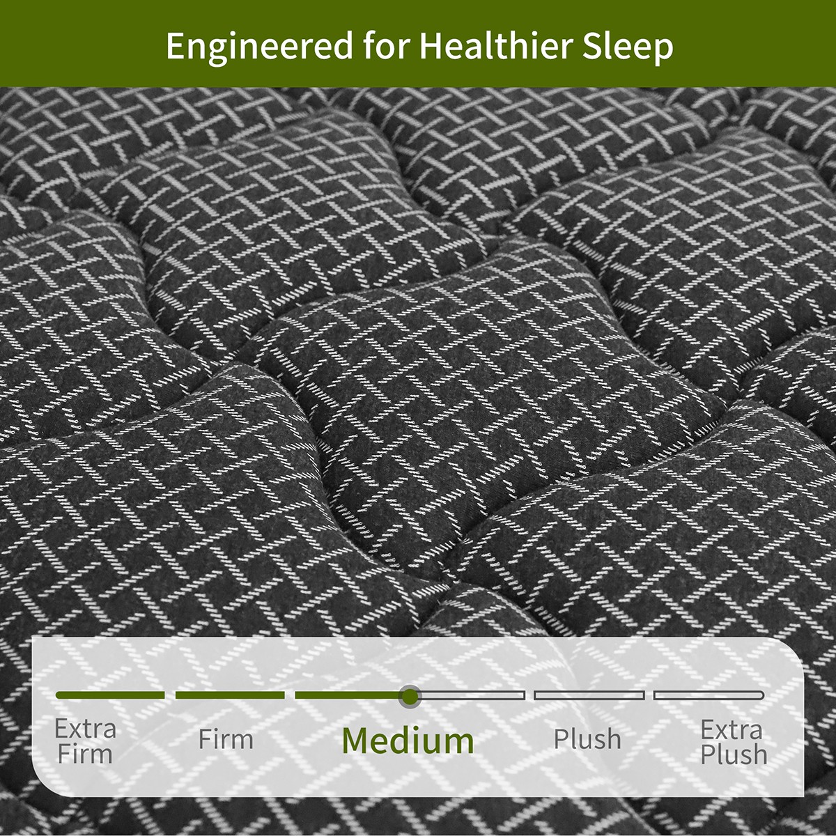 12″14″ Hybrid Mattress In A Box Gel Memory Foam Innerspring Twin Full Queen King