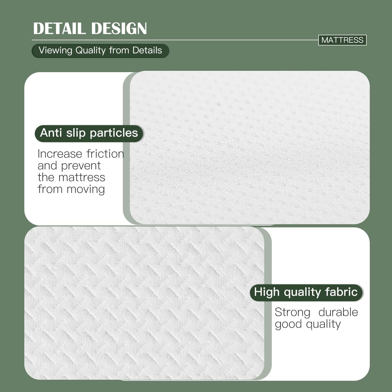 Base Foam Mattress 8 Inch Mattress, Certipur-Us Certified,Breathable Bed Mattres