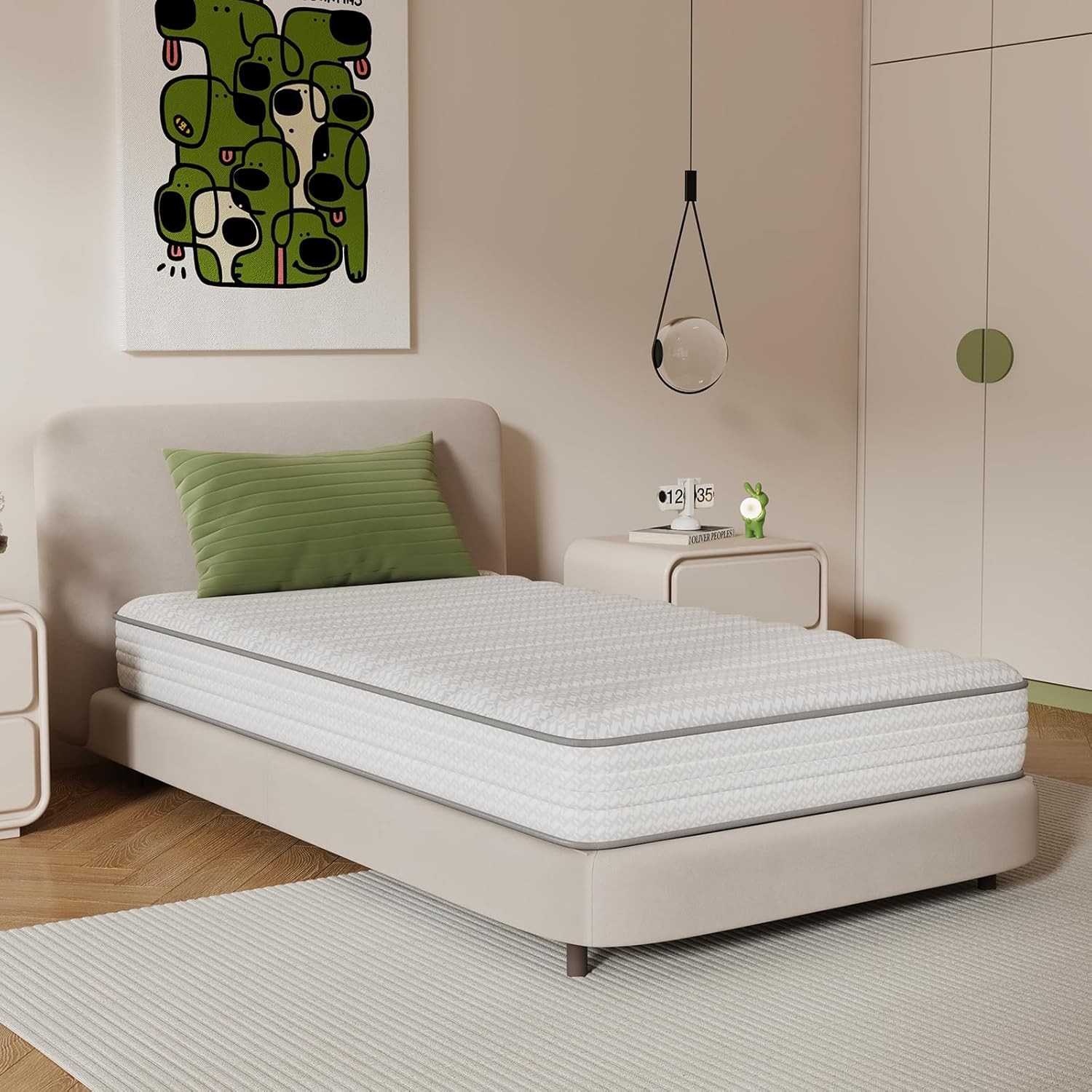Mattress, Hybrid Mattresses with BioAir Comfort Foam for