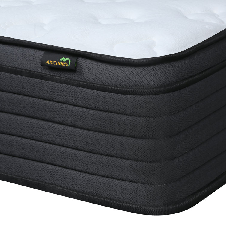 10″ 12″ 14″ Gel Memory Foam Mattress Innerspring Twin Full Queen King Hybrid Bed
