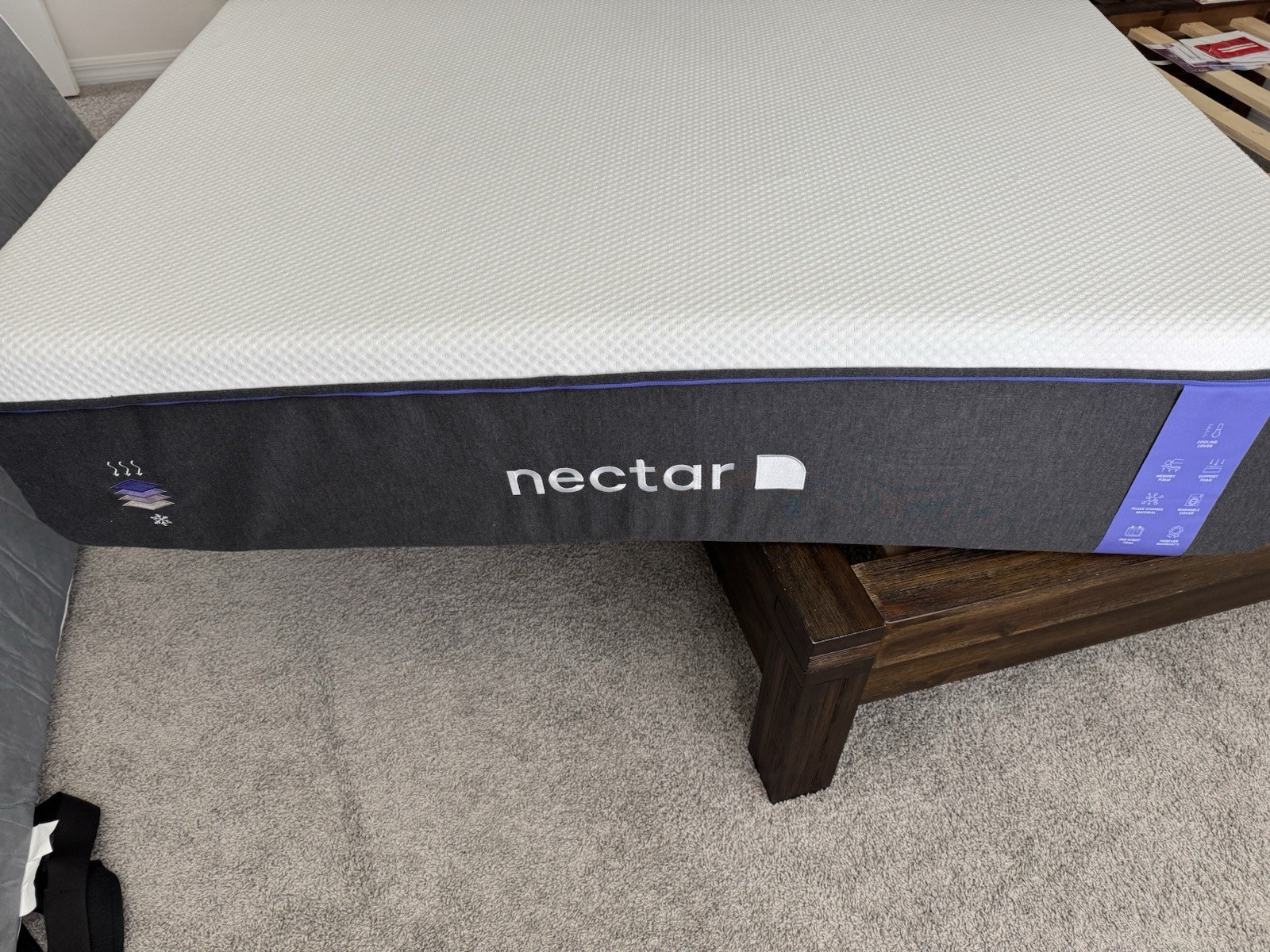 Nectar Queen Memory Foam Mattress, Medium Firm, Cooling Washable Cover