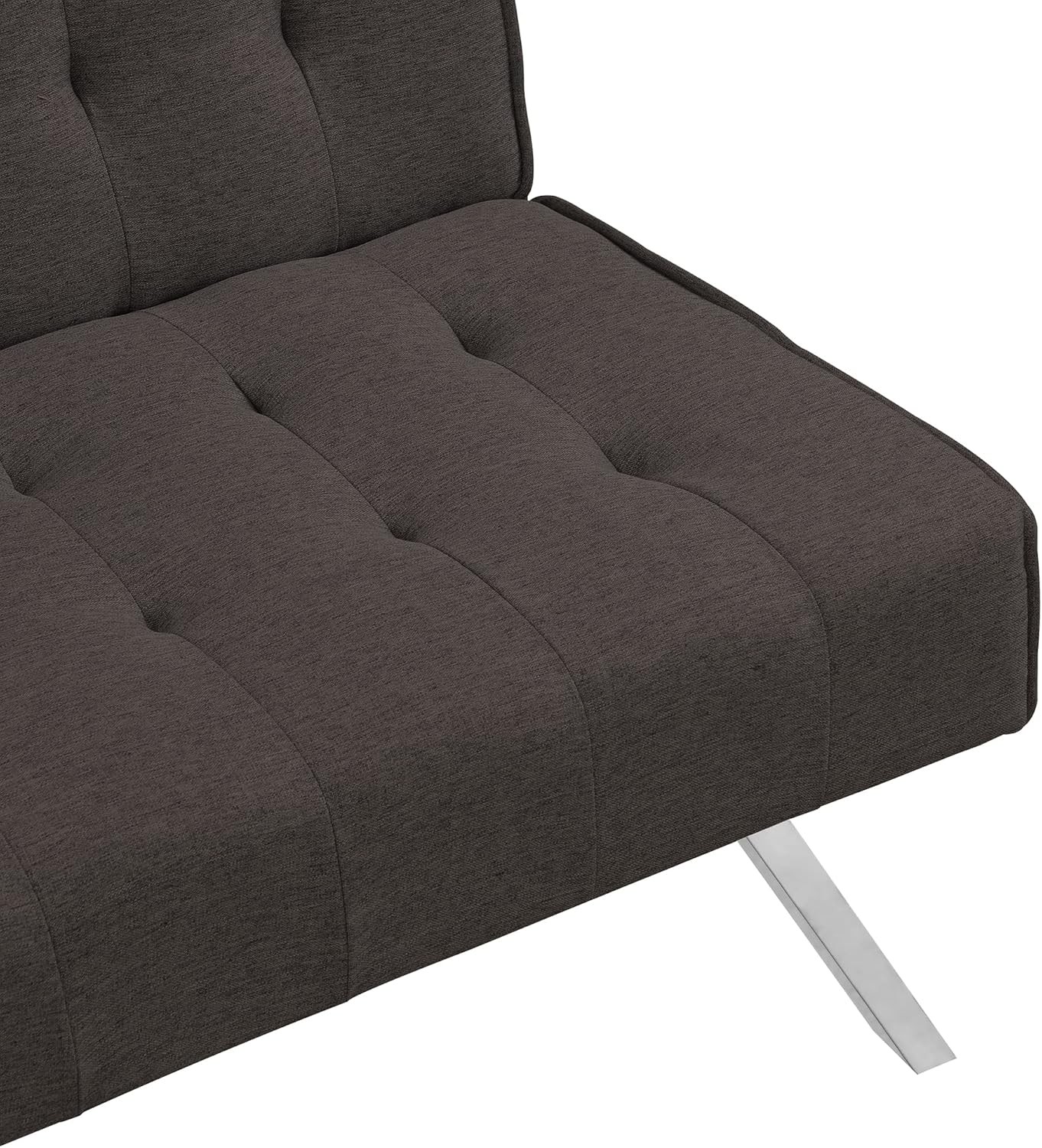 Fabric Convertible Folding Futon Sofa Bed,Upholstered Sleeper