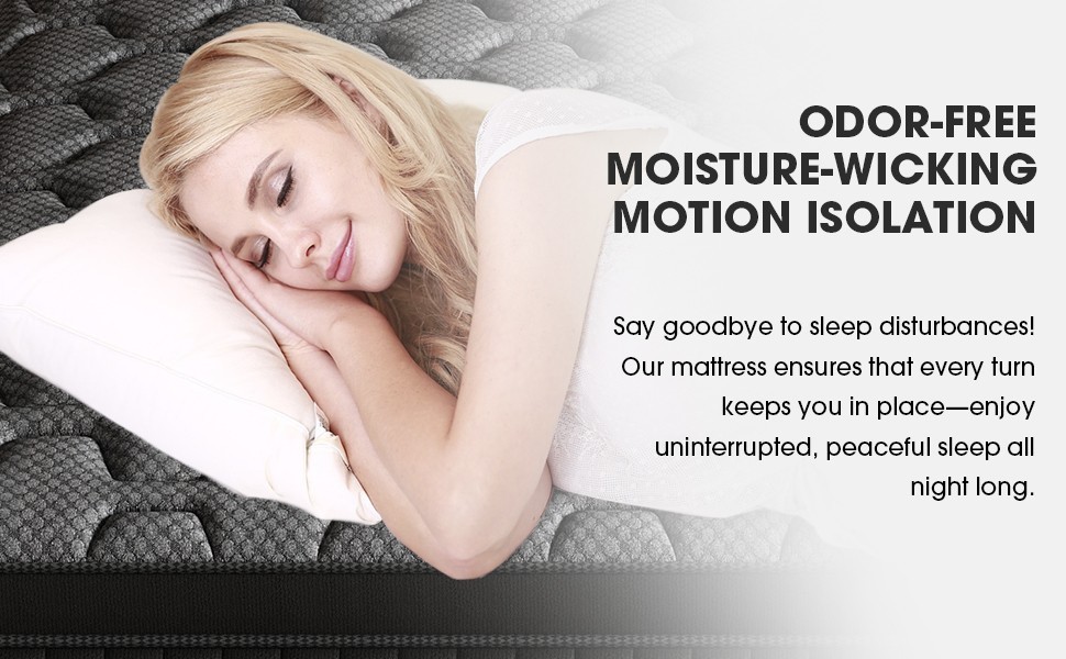 8″10″12″14 Twin Full Queen King Size Mattress in a Box Hybrid Spring Memory Foam