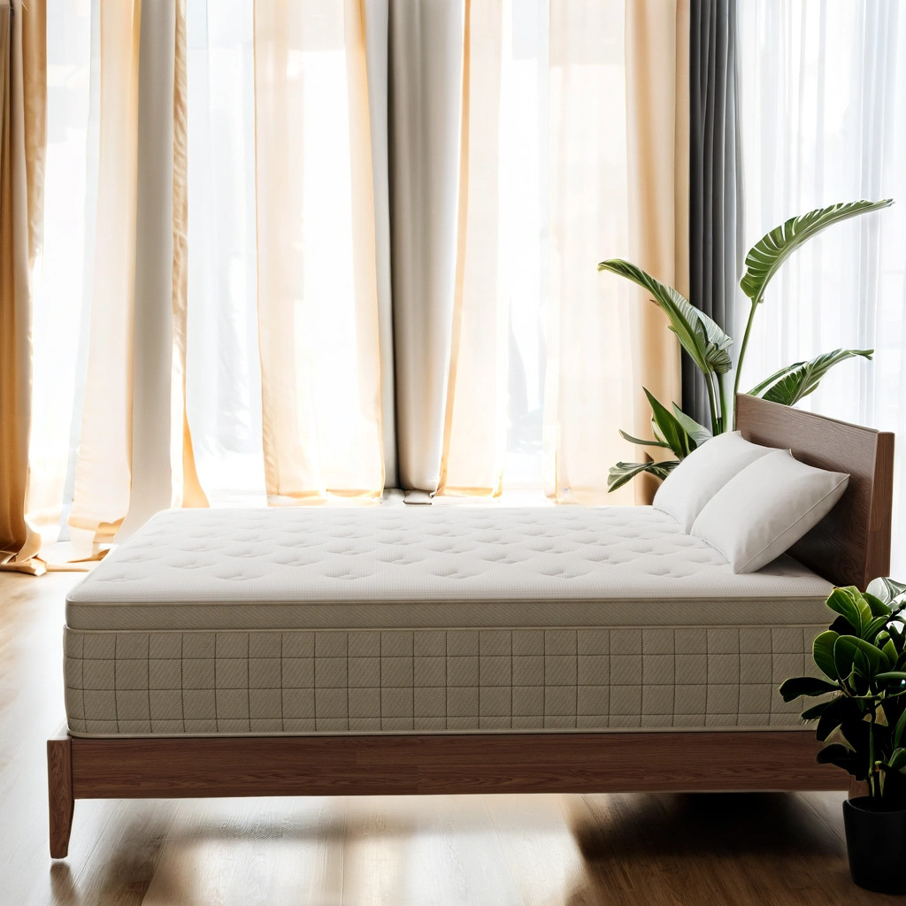 MRH 12 Inch, Pocketed Coil, Box Mattress, Hybrid Mattress, Innerspring Mattress,